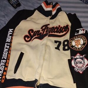 San Francisco Giants Cream and Black Jacket
